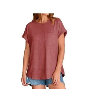 Women Red Casual Shirt
